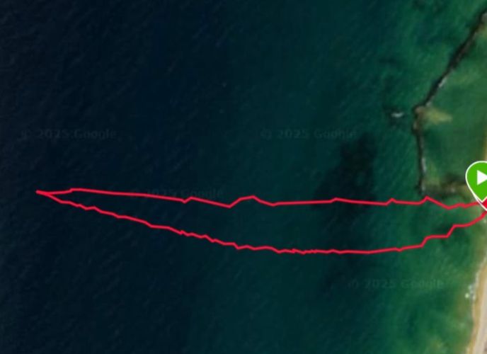 מפת השחייה של מישמיש, 6.8.25, צילום פרטי